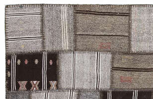 Apex Kilim Patchwork Unique Striped 1294 160 cm X 230 cm (2)