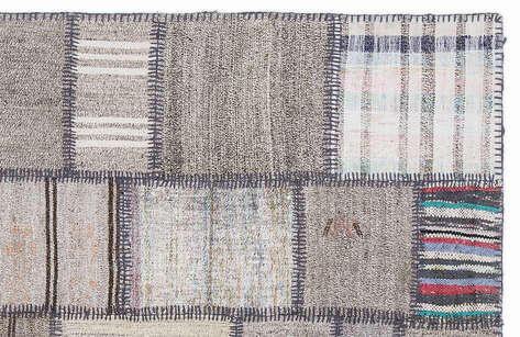 Apex Kilim Patchwork Unique Striped 1308 160 cm X 230 cm - 3