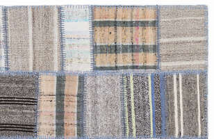 Apex Kilim Patchwork Unique Striped 1309 160 cm X 230 cm - 3