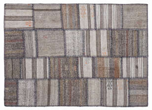 Apex Kilim Patchwork Unique Striped 1312 160 cm X 230 cm (1)
