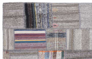 Apex Kilim Patchwork Unique Striped 1322 160 cm X 230 cm (2)