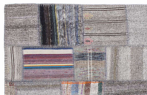 Apex Kilim Patchwork Unique Striped 1322 160 cm X 230 cm - 2