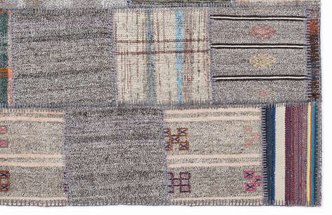 Apex Kilim Patchwork Unique Striped 1322 160 cm X 230 cm - 5