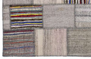 Apex Kilim Patchwork Unique Striped 1323 160 cm X 230 cm (4)