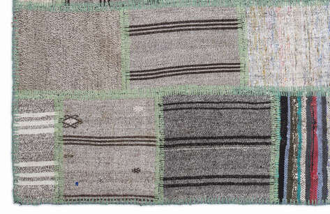 Apex Kilim Patchwork Unique Striped 1340 160 cm X 230 cm - 4