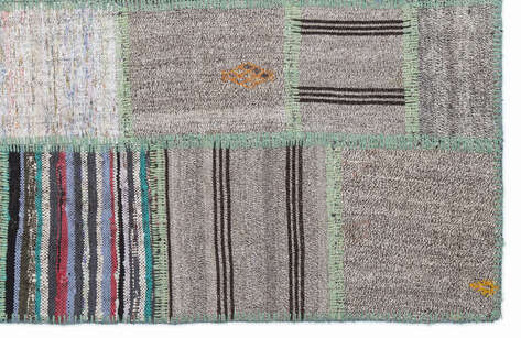 Apex Kilim Patchwork Unique Striped 1340 160 cm X 230 cm - 5