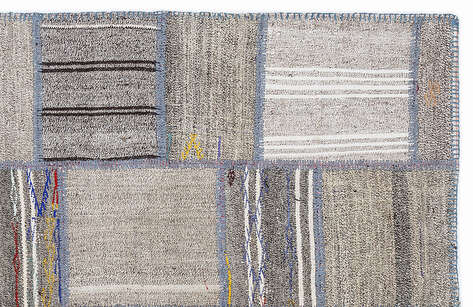 Apex Kilim Patchwork Unique Striped 1343 160 cm X 230 cm - 3