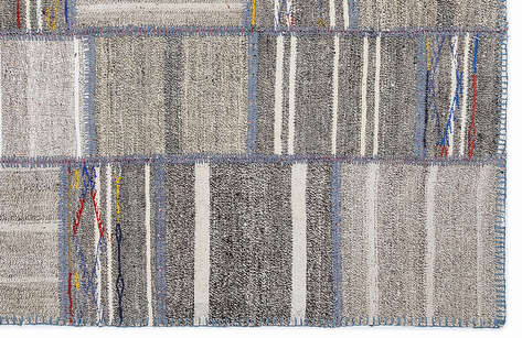 Apex Kilim Patchwork Unique Striped 1343 160 cm X 230 cm - 5
