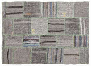 Apex Kilim Patchwork Unique Striped 1345 160 cm X 230 cm (1)