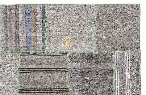 Apex Kilim Patchwork Unique Striped 1345 160 cm X 230 cm - 3
