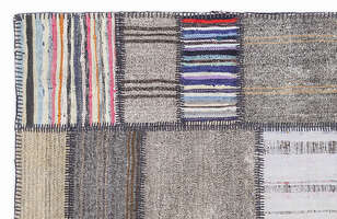 Apex Kilim Patchwork Unique Striped 1348 160 cm X 230 cm (2)