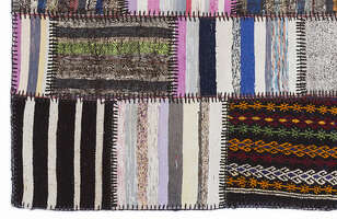 Apex Kilim Patchwork Unique Striped 1350 160 cm X 230 cm (4)