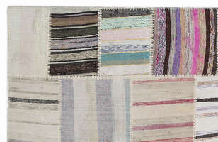 Apex Kilim Patchwork Unique Striped 1374 160 cm X 230 cm (2)