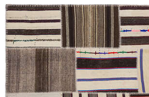 Apex Kilim Patchwork Unique Striped 2237 160 cm X 230 cm (2)