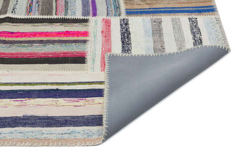 Apex Kilim Patchwork Unique Striped 22397 190 cm X 280 cm - 2