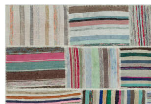 Apex Kilim Patchwork Unique Striped 22406 190 cm X 277 cm (4)