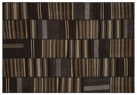 Apex Kilim Patchwork Unique Striped 22461 202 cm X 298 cm - 1