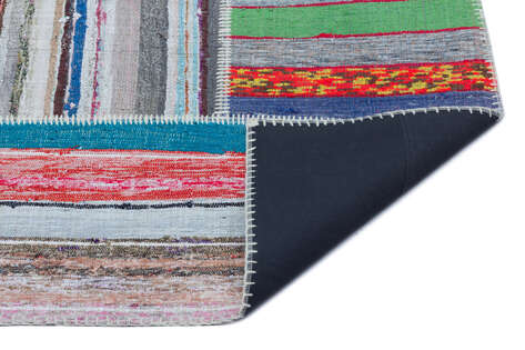 Apex Kilim Patchwork Unique Striped 22489 160 cm X 220 cm - 2