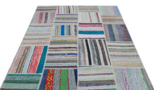 Apex Kilim Patchwork Unique Striped 22489 160 cm X 220 cm (3)