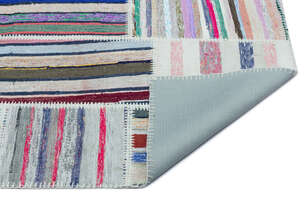 Apex Kilim Patchwork Unique Striped 25138 120 cm X 180 cm (2)