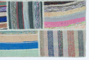 Apex Kilim Patchwork Unique Striped 25138 120 cm X 180 cm (4)