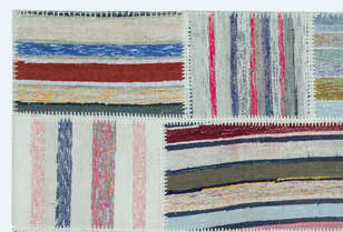 Apex Kilim Patchwork Unique Striped 25138 120 cm X 180 cm (5)