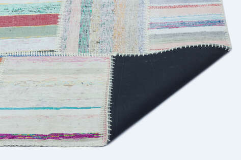 Apex Kilim Patchwork Unique Striped 25275 160 cm X 221 cm - 2