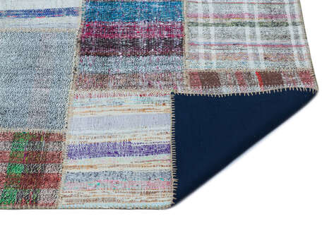 Apex Kilim Patchwork Unique Striped 25292 145 cm X 228 cm - 2