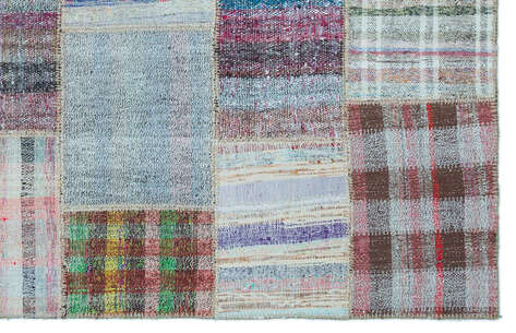 Apex Kilim Patchwork Unique Striped 25292 145 cm X 228 cm - 4