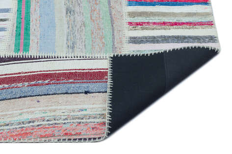Apex Kilim Patchwork Unique Striped 25322 157 cm X 220 cm - 2