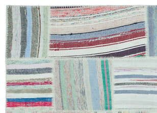 Apex Kilim Patchwork Unique Striped 25322 157 cm X 220 cm (5)