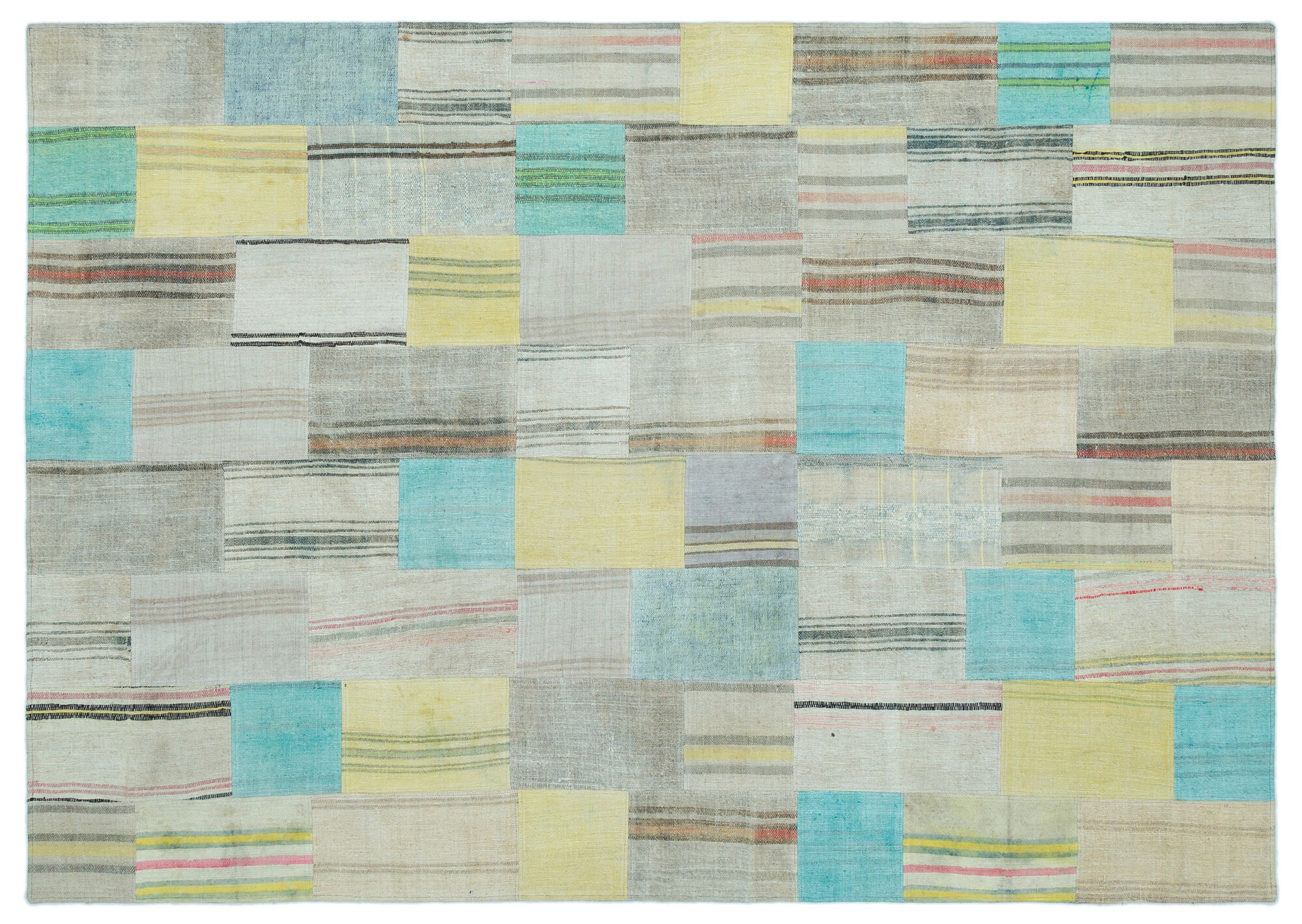 Apex Kilim Patchwork Unique Striped 25331 160 cm X 226 cm