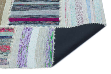 Apex Kilim Patchwork Unique Striped 25336 160 cm X 222 cm - 2