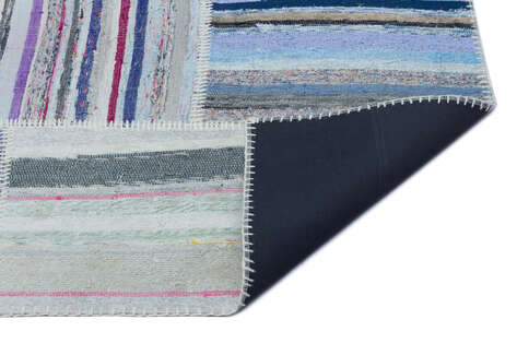 Apex Kilim Patchwork Unique Striped 25408 160 cm X 227 cm - 2