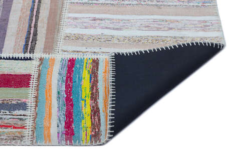 Apex Kilim Patchwork Unique Striped 25419 160 cm X 225 cm - 2