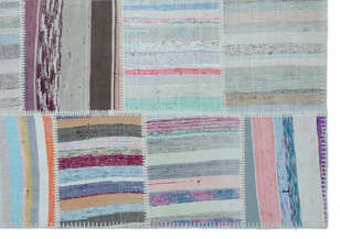 Apex Kilim Patchwork Unique Striped 25431 158 cm X 227 cm (4)