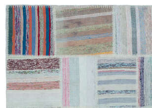 Apex Kilim Patchwork Unique Striped 25433 160 cm X 226 cm (5)