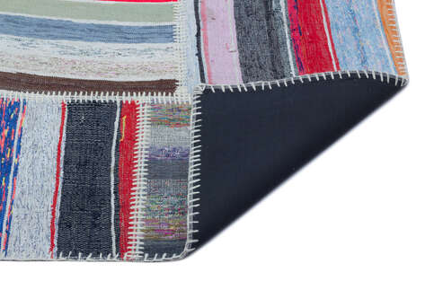 Apex Kilim Patchwork Unique Striped 25435 160 cm X 230 cm - 2