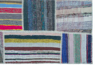 Apex Kilim Patchwork Unique Striped 25435 160 cm X 230 cm (4)