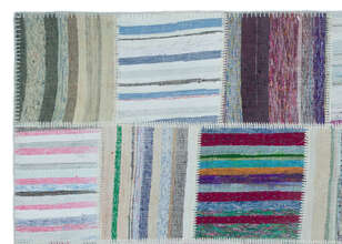 Apex Kilim Patchwork Unique Striped 25438 160 cm X 226 cm (5)