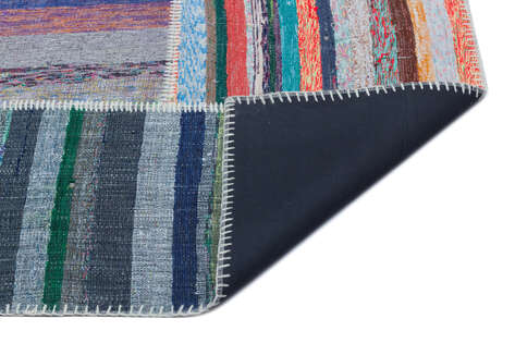 Apex Kilim Patchwork Unique Striped 25449 160 cm X 230 cm - 2