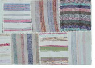 Apex Kilim Patchwork Unique Striped 25449 160 cm X 230 cm (4)