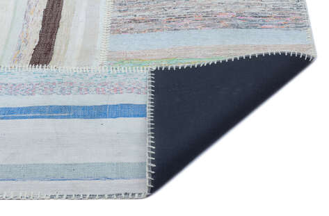 Apex Kilim Patchwork Unique Striped 25451 160 cm X 224 cm - 2