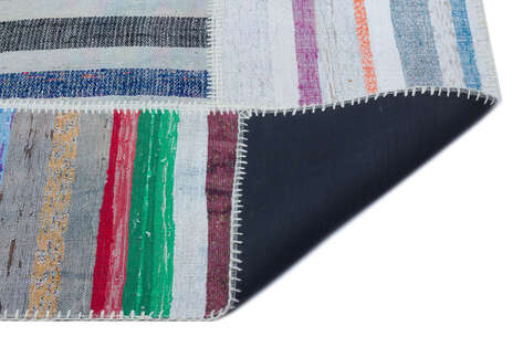 Apex Kilim Patchwork Unique Striped 25455 160 cm X 230 cm - 2