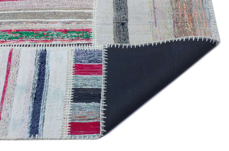 Apex Kilim Patchwork Unique Striped 25486 160 cm X 230 cm - 2