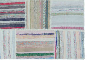 Apex Kilim Patchwork Unique Striped 25489 160 cm X 228 cm (4)