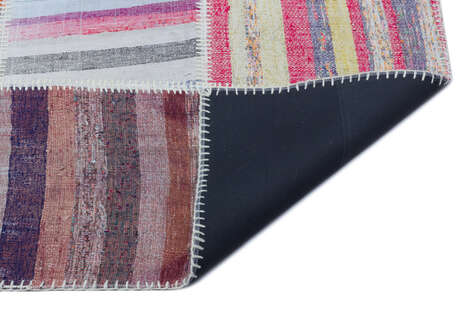 Apex Kilim Patchwork Unique Striped 25500 160 cm X 225 cm - 2