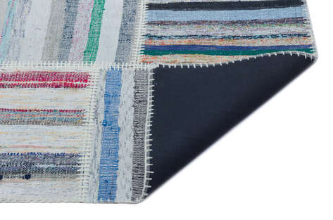 Apex Kilim Patchwork Unique Striped 25505 160 cm X 225 cm - 2