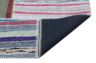 Apex Kilim Patchwork Unique Striped 25507 160 cm X 227 cm (2)