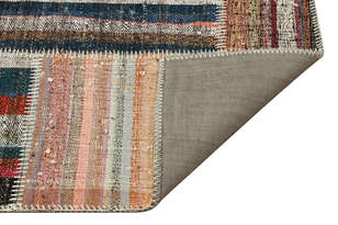 Apex Kilim Patchwork Unique Striped 36182 158 cm X 232 cm (2)